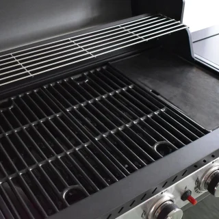 BBQ FIDGI 4 Gasbarbecue Met Buffetkast