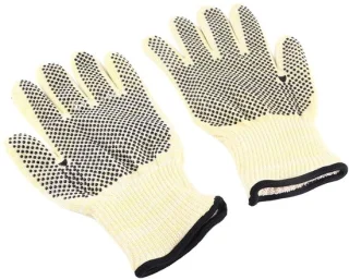 Bbq grill handschoenen met siliconen coating