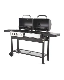 BBQ Master DUO Barbecue (houtskool en gas)