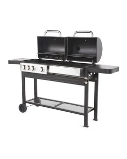 BBQ Master DUO Barbecue (houtskool en gas)