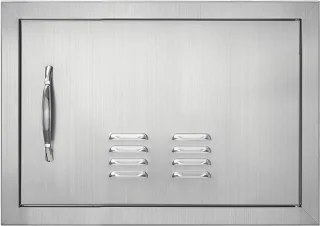 Bbq Toegangsdeur 508x356mm RVS Enkele Buitenkeukendeur