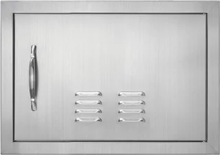 Bbq Toegangsdeur 508x356mm RVS Enkele Buitenkeukendeur