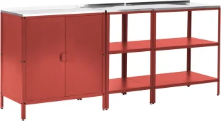 De BELIANI VILAMA - Tuin kookeiland in één oogopslag