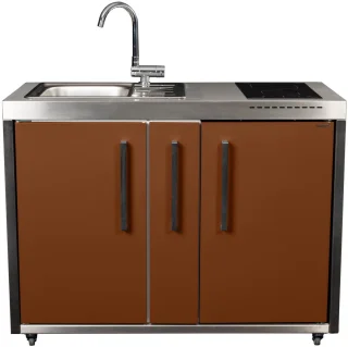 BeNeLux Minikeuken Stengel MO120 A Lava Bruin