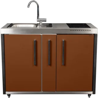 BeNeLux Minikeuken Stengel MO120 A Lava Bruin