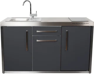 BeNeLux Stengel MO150 S Minikeuken Outdoor Metal Lei Grijs