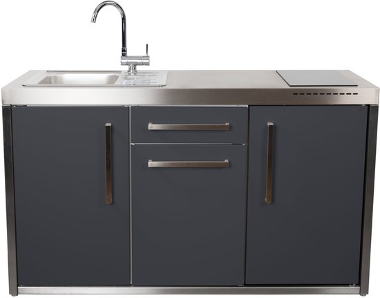 BeNeLux Stengel MO150 S Minikeuken Outdoor Metal Lei Grijs review
