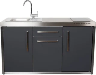 BeNeLux Stengel MO150 S Minikeuken Outdoor Metal Lei Grijs