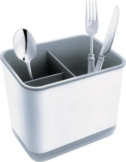 Bestek drainer sink caddy grijs