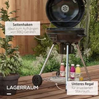 Bol Grill houtskoolbarbecue BBQ oven buitenkeuken ronde barbecue