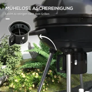 Bol grill – houtskoolbarbecue – BBQ oven – buitenkeuken – ronde barbecue