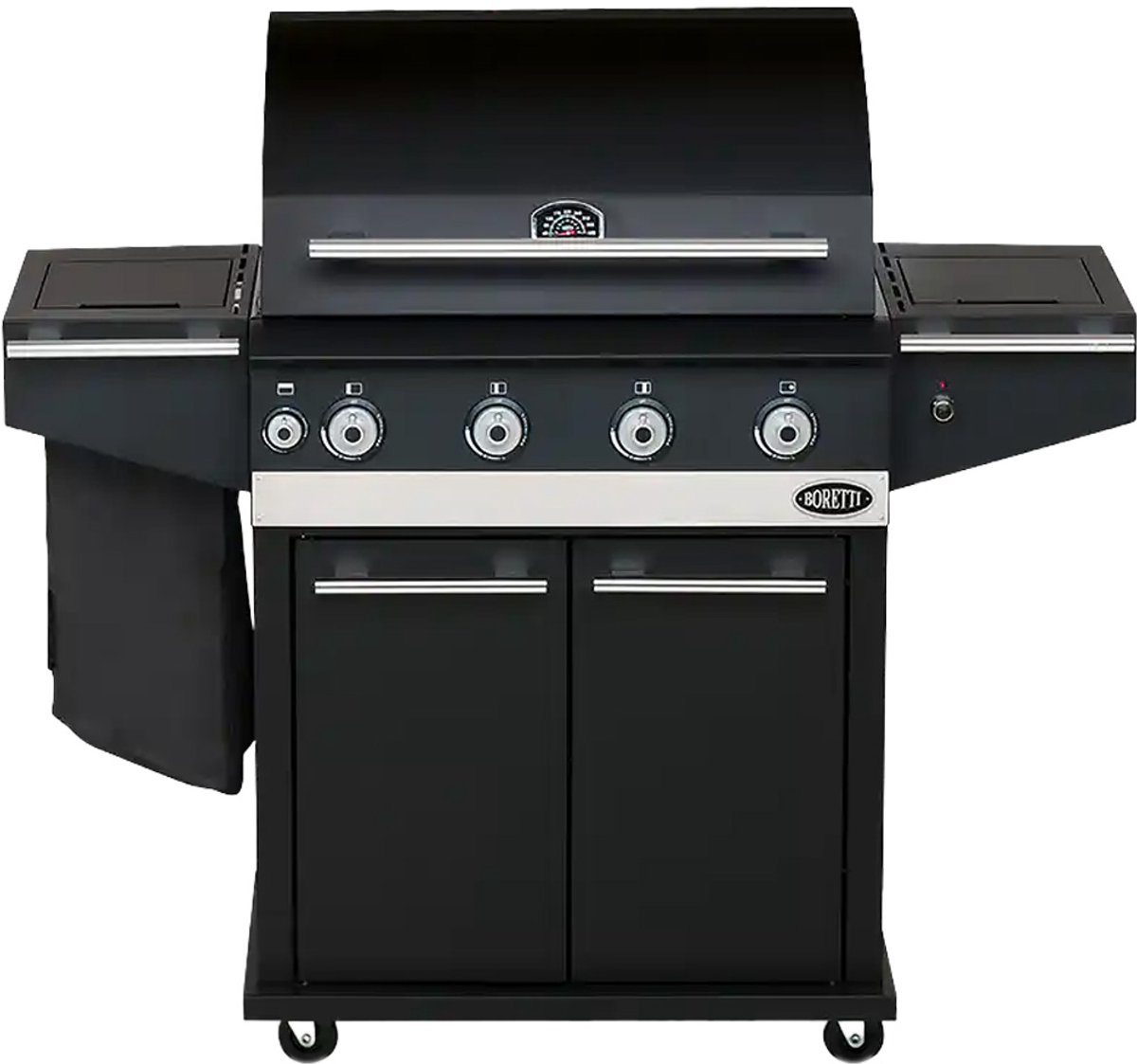 De Boretti Ibrido Gasbarbecue Hybride in één oogopslag