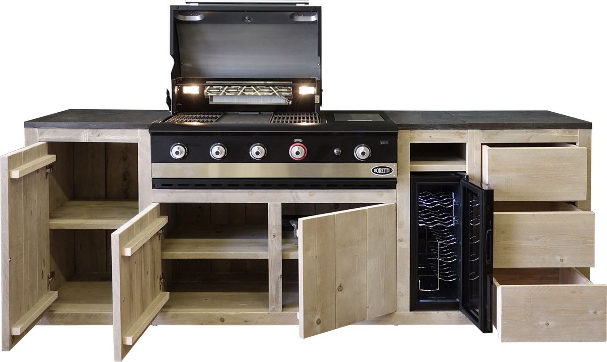 Wat vinden we goed aan de Boretti Ibrido Top BBQ Buitenkeuken Malang Outside Meubelen