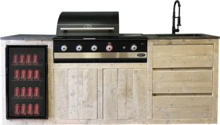 Boretti Ibrido Top BBQ Buitenkeuken Palu Outside Meubelen