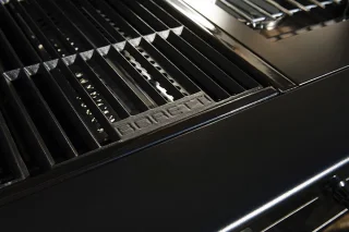 Boretti Ibrido Top Inbouwbarbecue gas/houtskool