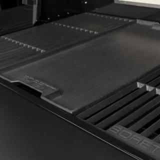 Boretti Ibrido Top Inbouwbarbecue gas/houtskool