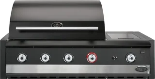 Boretti Ibrido Top Inbouwbarbecue gas/houtskool