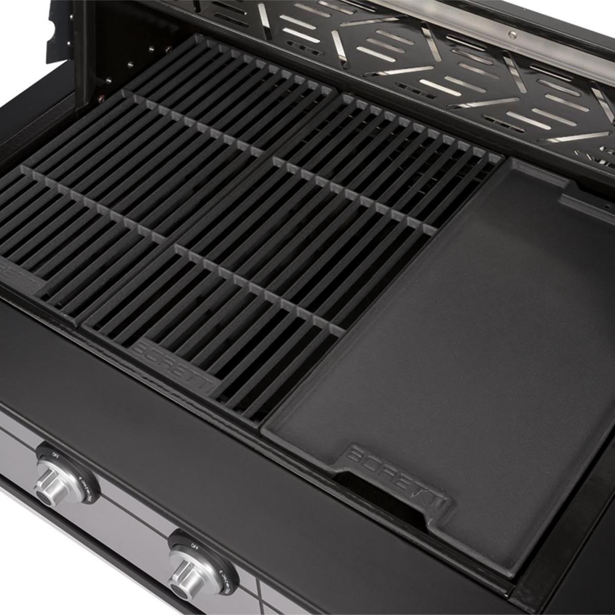 Wat vinden we goed aan de Boretti Ligorio Top Gas Inbouwbarbecue
