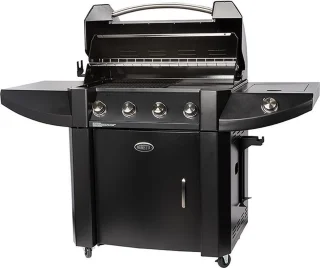 Boretti Robusto Buitenkeuken 4 Branders Zwart