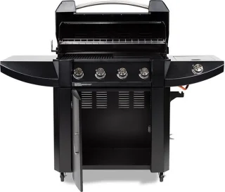 Boretti Robusto Buitenkeuken 4 Branders Zwart