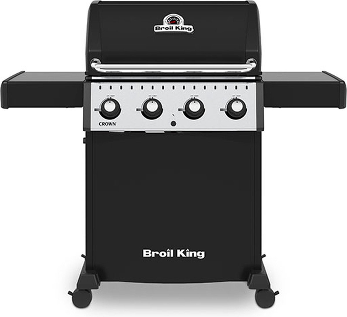 De Broil King Crown Cart 410 Gasbarbecue in één oogopslag