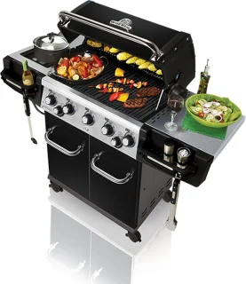 Broil King Regal 590 Gas Ketel Grill Zwart