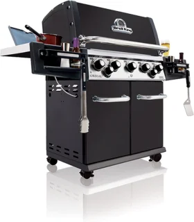 Broil King Regal 590 Gas Ketel Grill Zwart
