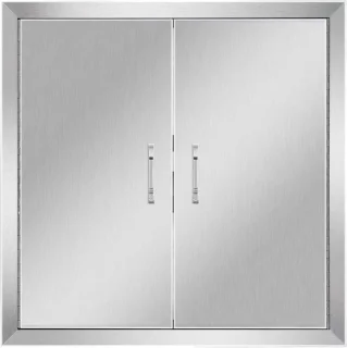 Buitenkeuken deur 61 x 61 cm roestvrij staal