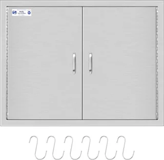 Buitenkeuken deur - bbq kast