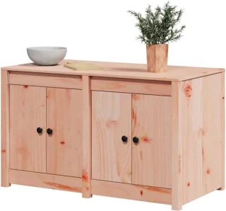 Buitenkeuken kast 106x55x64 cm bruin