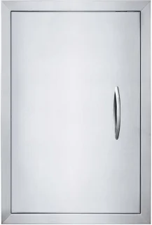 Buitenkeuken Kastdeur 17x24 RVS Zilver