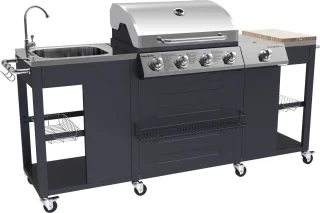 Buitenkeuken TEXAS 4+1 branders