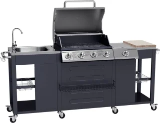 Buitenkeuken TEXAS 4+1 branders