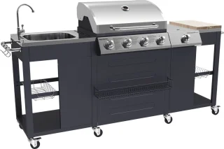 Buitenkeuken TEXAS 4+1 branders