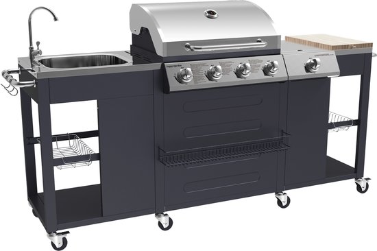Buitenkeuken TEXAS 4+1 branders review