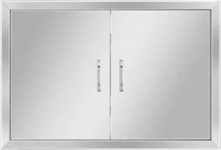 Buitenkeuken toegangsdeur RVS