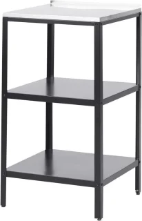 Buitenkeuken trolley zwart