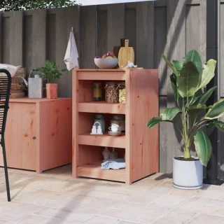 Buitenkeukenkast hout 55x55x92 cm