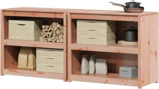 Buitenkeukenkast natuurlijk Douglas