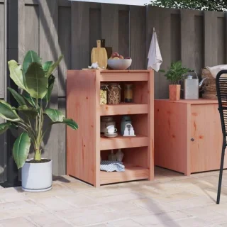 Buitenkeukenkast Side Cabinet Douglas hout
