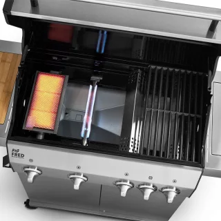 Burnhard Big FRED Deluxe Gas BBQ 4 Branders