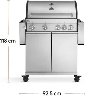Burnhard Big FRED Deluxe Gas BBQ 4 Branders