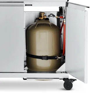 BURNHARD® Big FRED Deluxe Series 3 - 4-branders gasbarbecue