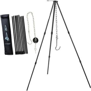 CampGear Camping Tripod - Opvouwbaar Hangend Statief