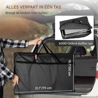 Camping Buitenkeukenkast Compact Tuinkast