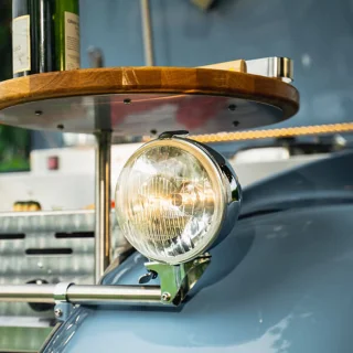 CARBECUE Citroën 2CV Grill Pastelblauw