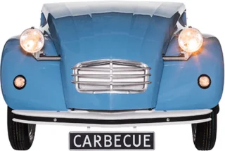 CARBECUE Citroën 2CV Grill Pastelblauw