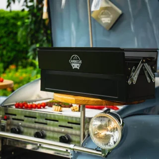 CARBECUE Citroën 2CV Grill Pastelblauw