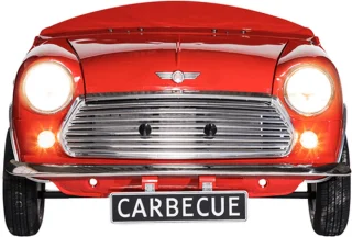 Carbecue Mini Cooper Fire Red Grill