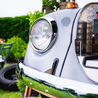 CARBECUE Volkswagen Kever Grill War Grey